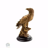 مجسمه عقاب گلدکیش طرح برنز مدل 7004