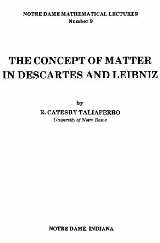 خرید و دانلود نسخه کامل کتاب The concept of matter in Descartes and Leibniz