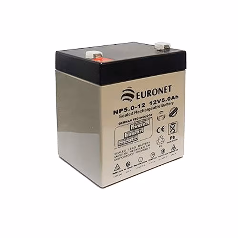 باتری یو پی اس 12 ولت 5 آمپر ساعت یورونت