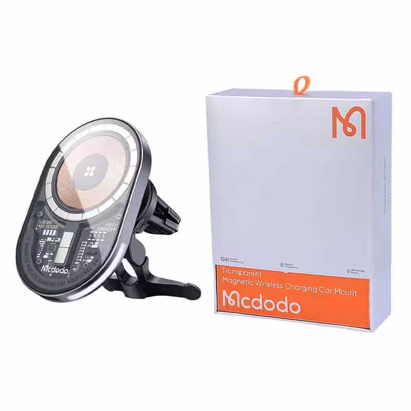 هولدر و شارژر وایرلس 15 وات مک دودو CH-234