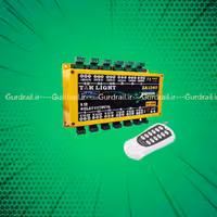 ریموت و گیرنده 12 کانال مدل ZA1240 | گاردریل