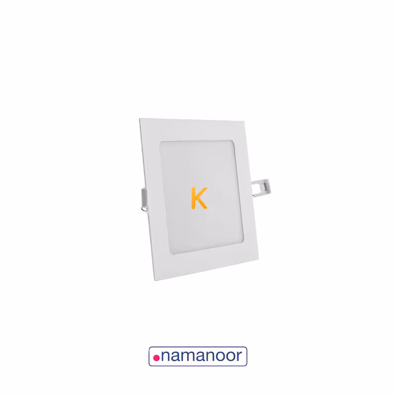 پنل سقفی توکار 20 وات مربع نمانور