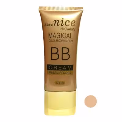 کرم پودر تیوپی BB نایس nice شماره 101 روشن