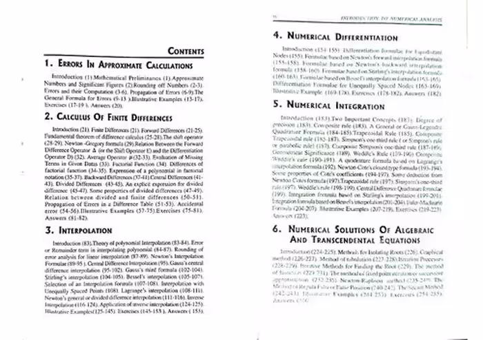 خرید و دانلود نسخه کامل کتاب Introduction to Numerical Analysis