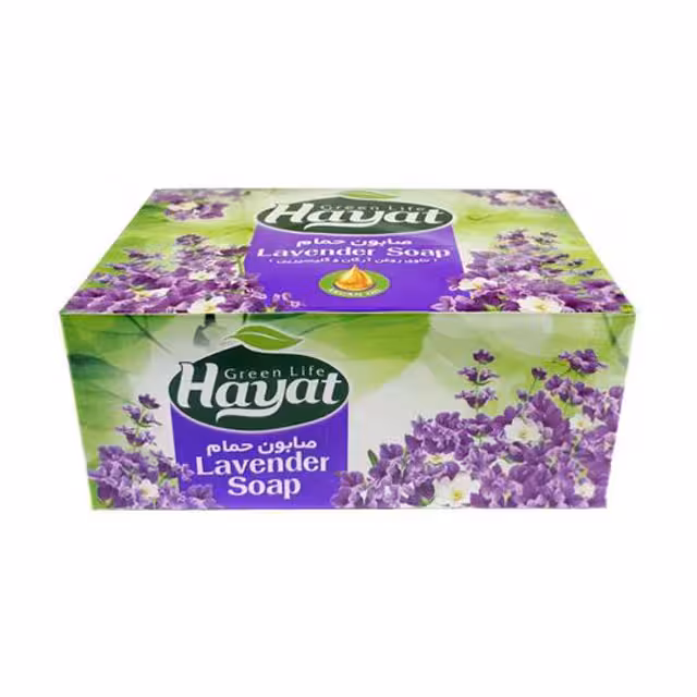 صابون حمام اسطوخودوس حیات بسته 5 عددی