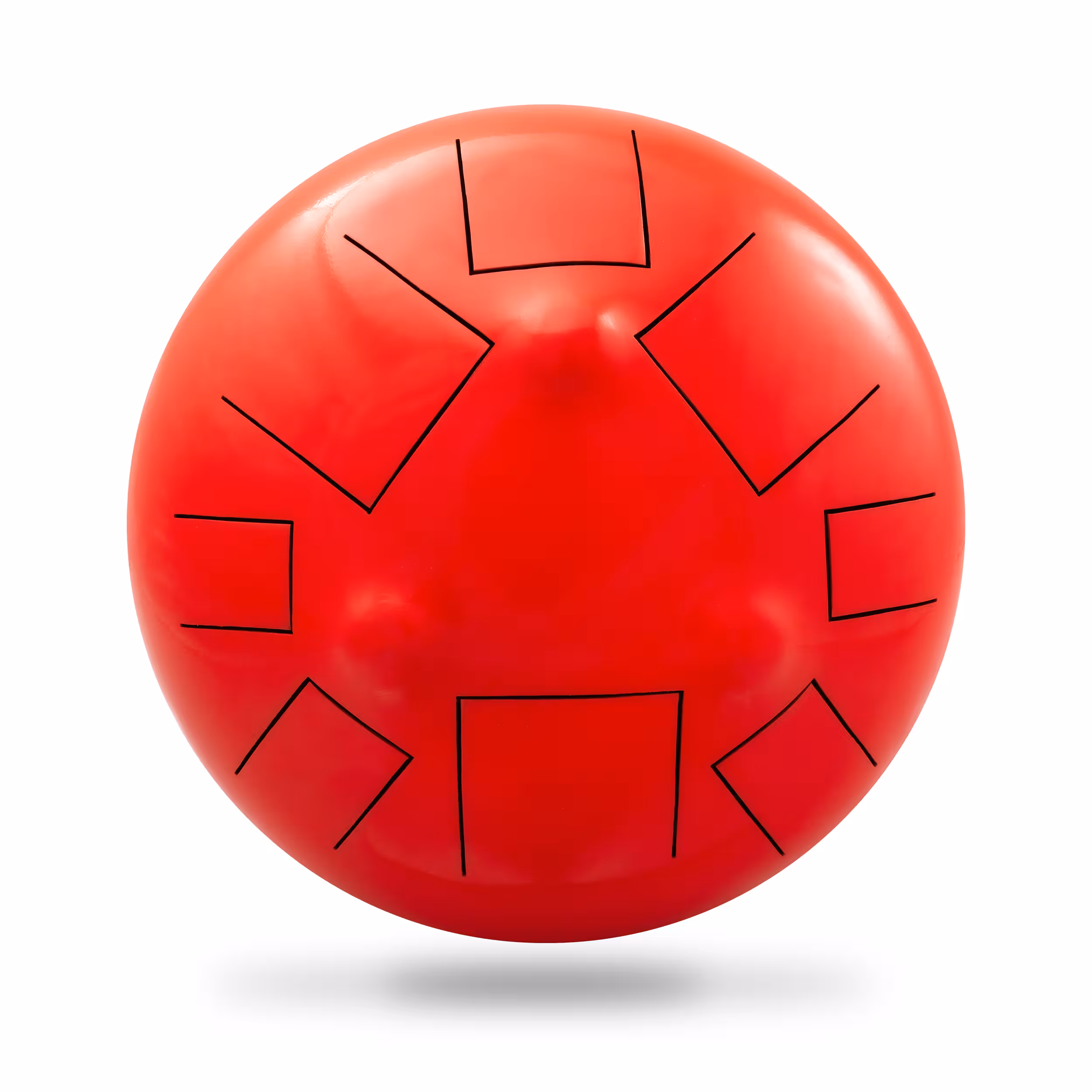 هپی درام 8 نت فولادی ناماسته قرمز کد 150008