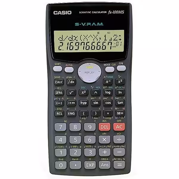 ماشین حساب کاسیو FX-100-MS