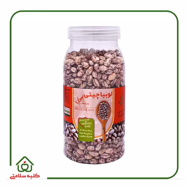لوبیا چیتی ارگانیک چتر گندمی