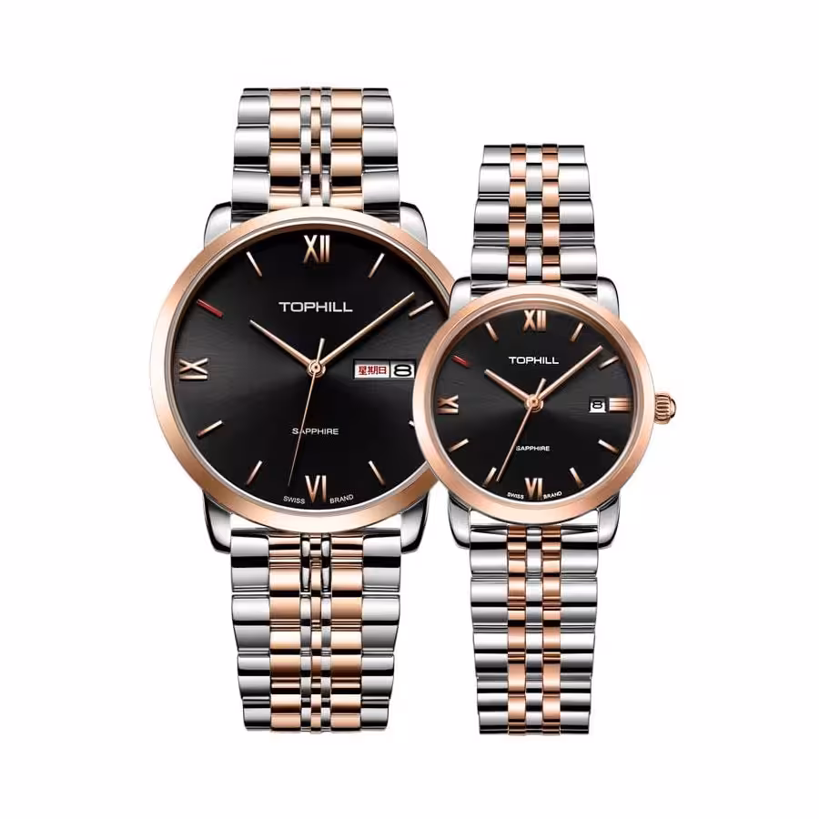 ساعت مچی ست تاپ هیل مدل TA035G.S7192&TA035L.S7192