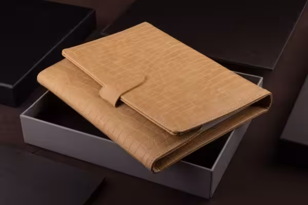 سالنامه ارگانایزر جلد چرم جعبه دار – کد AF-230-24