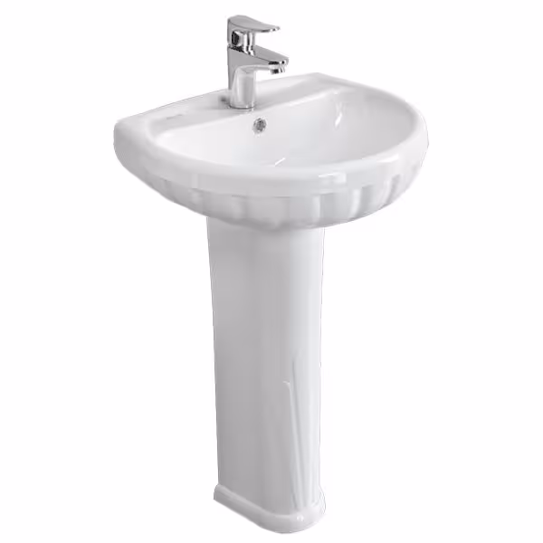 روشویی پایه دار چینی کرد مدل مونیکا 50