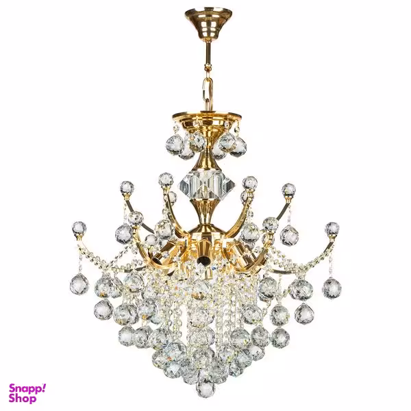 لوستر 9 شعله چشمه نور کد 8560