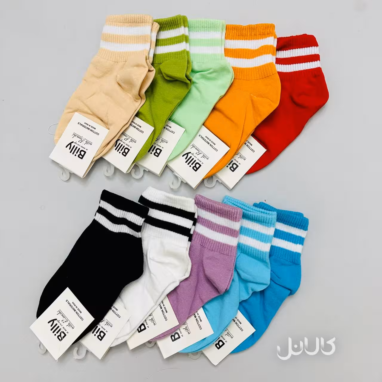 جوراب نیم ساق کودک 3 تا 7 سال