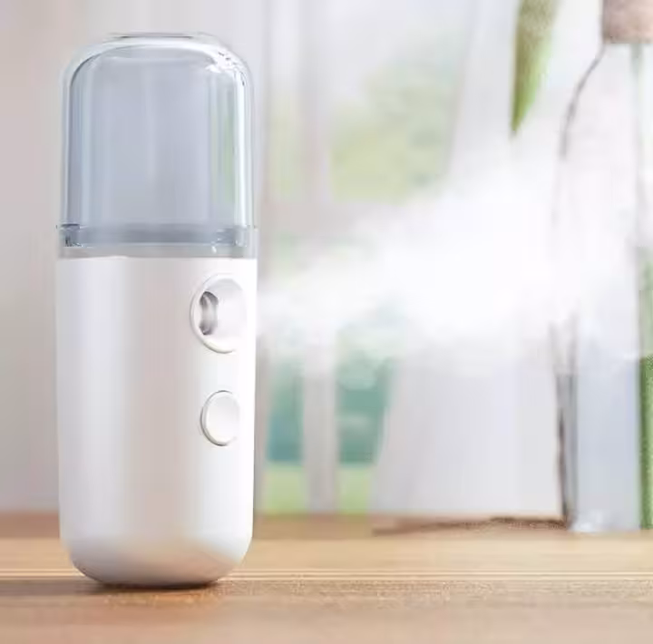 بخور سرد جیبی و رطوبت‌ساز Sprayer W-718B | سبک، شارژی و قابل حمل