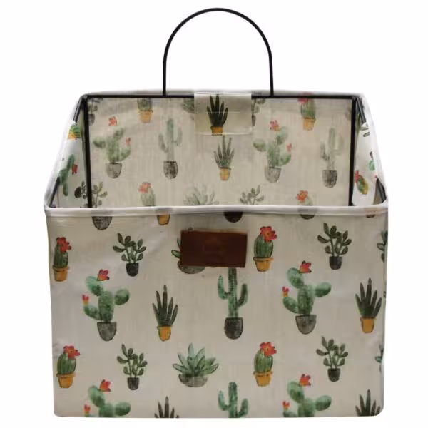 رانگر باکس فلزی آویز ذوزنقه 15*30 طرح کاکتوس