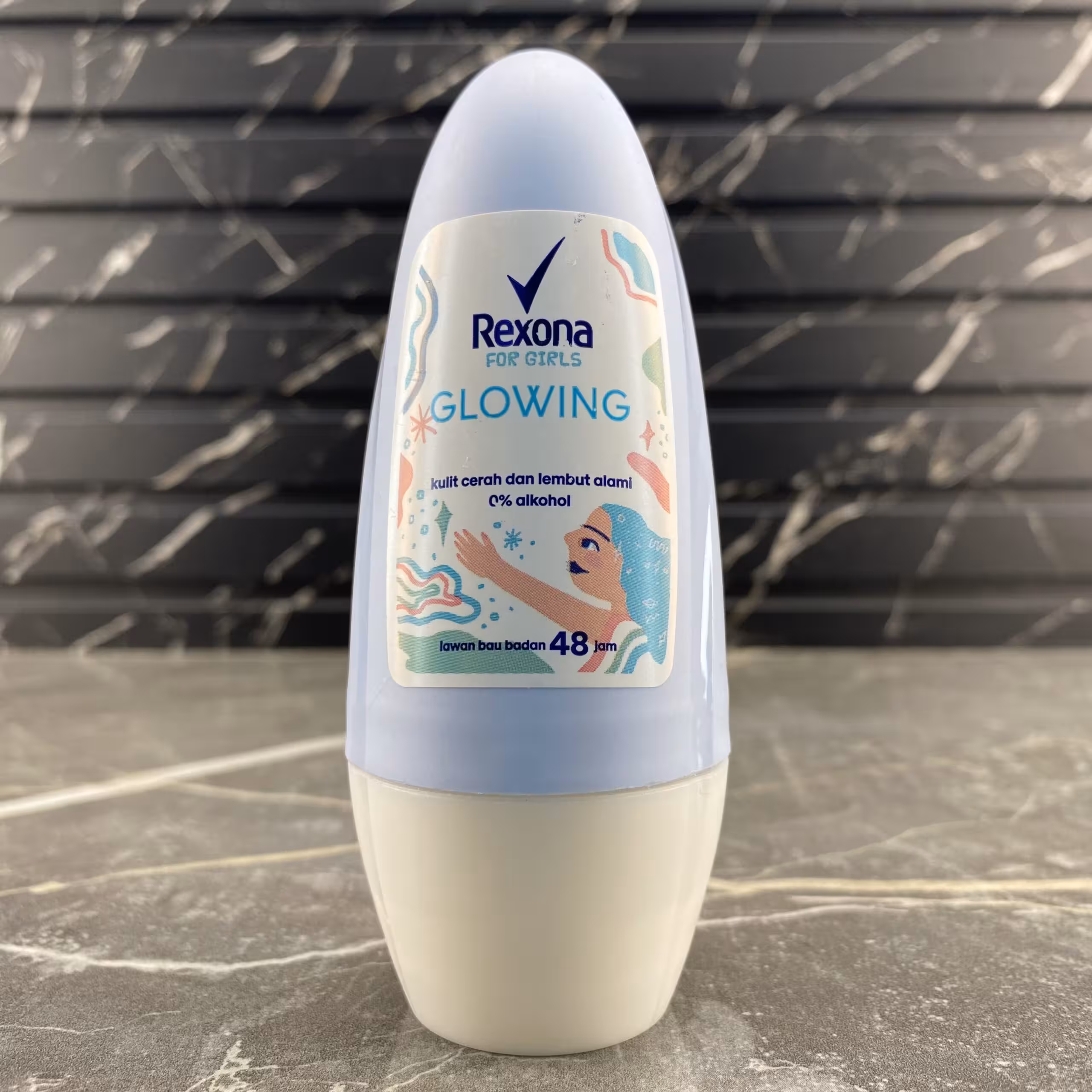 مام رول دئودورانت زنانه رکسونا مدل GLOWING حجم 40 میل