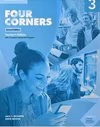 کتاب Four Corners 3 Teachers Edition (کتاب معلم)