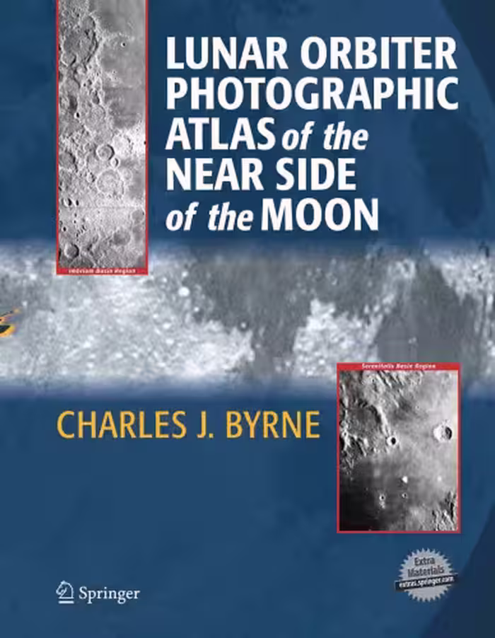 خرید و دانلود نسخه کامل کتاب Lunar Orbiter Photographic Atlas of the Near Side of the Moon