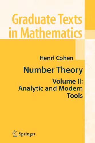 خرید و دانلود نسخه کامل کتاب Number Theory Volume II: Analytic and Modern Tools