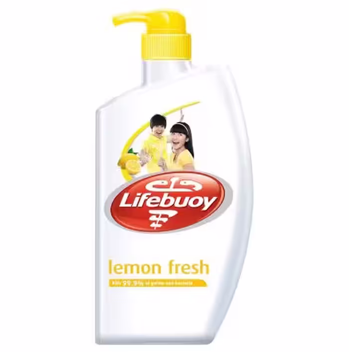 شامپو بدن لایف بوی Lifebuoy مدل Lemon Fresh حجم 500 میل