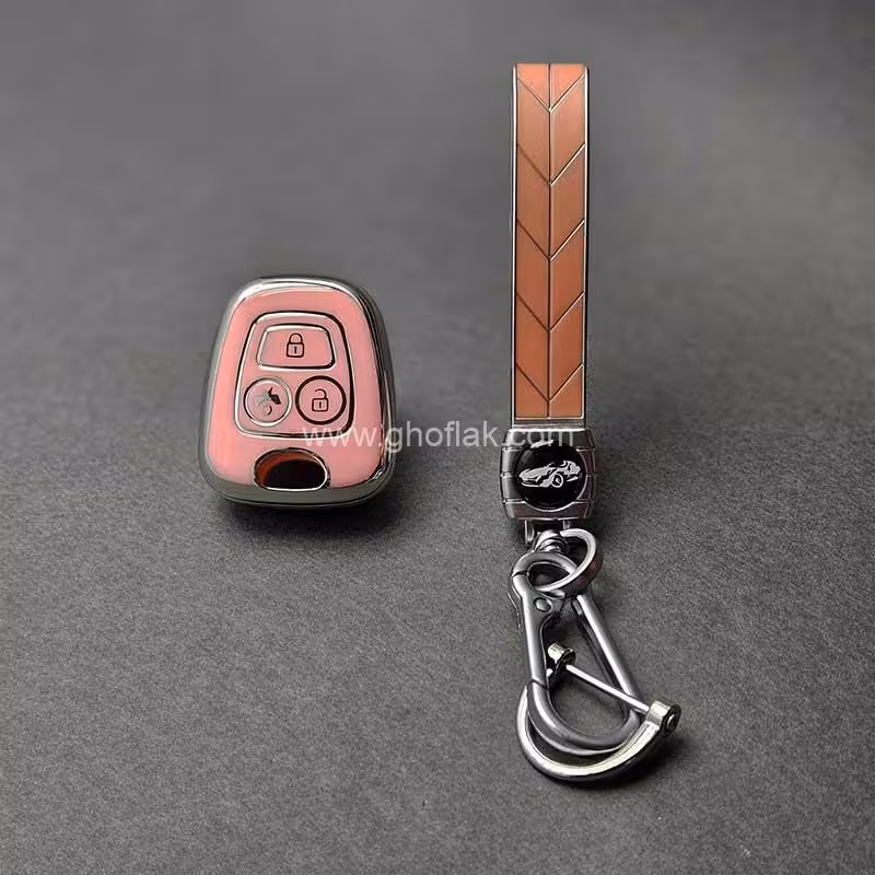 کاور ریموت سایپا (پراید و تیبا و کوییک) طرح براق با بند ست