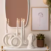 شمعدان دوناتی باریک کد 198