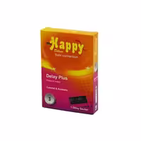 کاندوم هپی سه عددی مدل تاخیری-delay plus- کدco1185