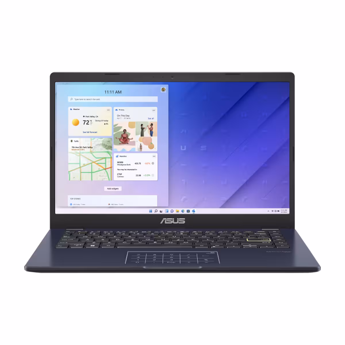 لپ تاپ ایسوس 14 اینچی مدل Vivobook E410KA Celeron N4500 4GB 256GB 64GB