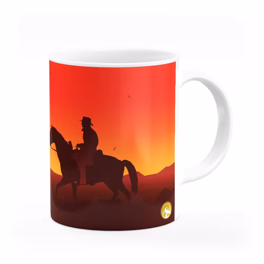 ماگ طرح Red Dead Redemption 2 مدل MG9826