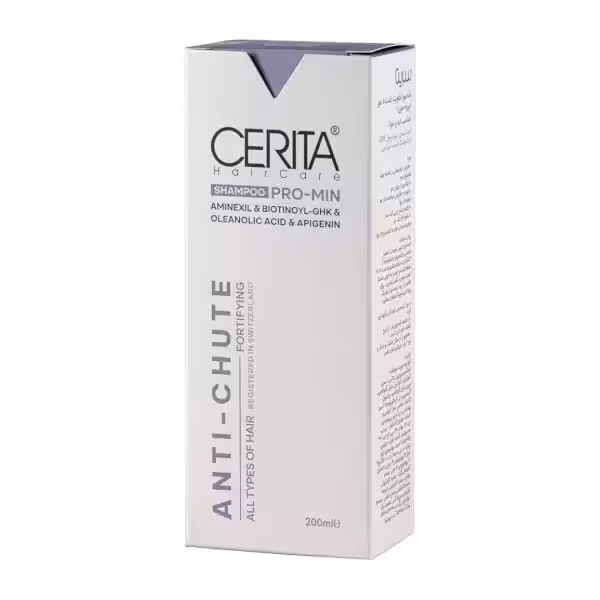 شامپو تقویت کننده و محرک مو سریتا پرومین مناسب انواع مو حجم 200 میل