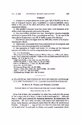 خرید و دانلود نسخه کامل کتاب A Statistical Discussion of Sets of Precise Astronomical Measurements IV