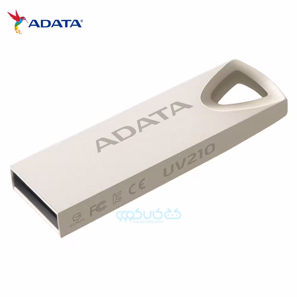 فلش مموری 32 گیگابیت ای دیتا مدل UV210 نقره ای