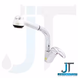 شیر ظرفشویی اهرمی شاوری کروم آریانا (مدل کیمیا)