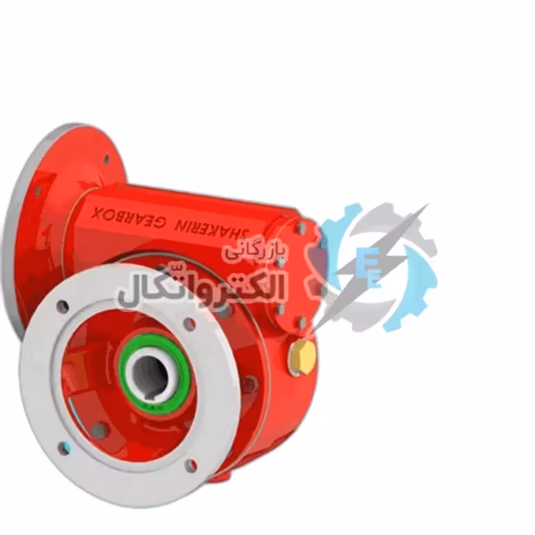 گیربکس حلزونی فلنچ دار MVF.FC شاکرین سایز 110 با نسبت تبدیل 1 به 46 دور