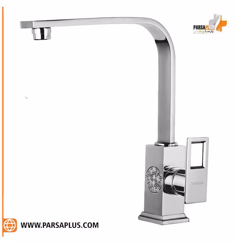 شیر آشپزخانه دوان مدل پیان کروم