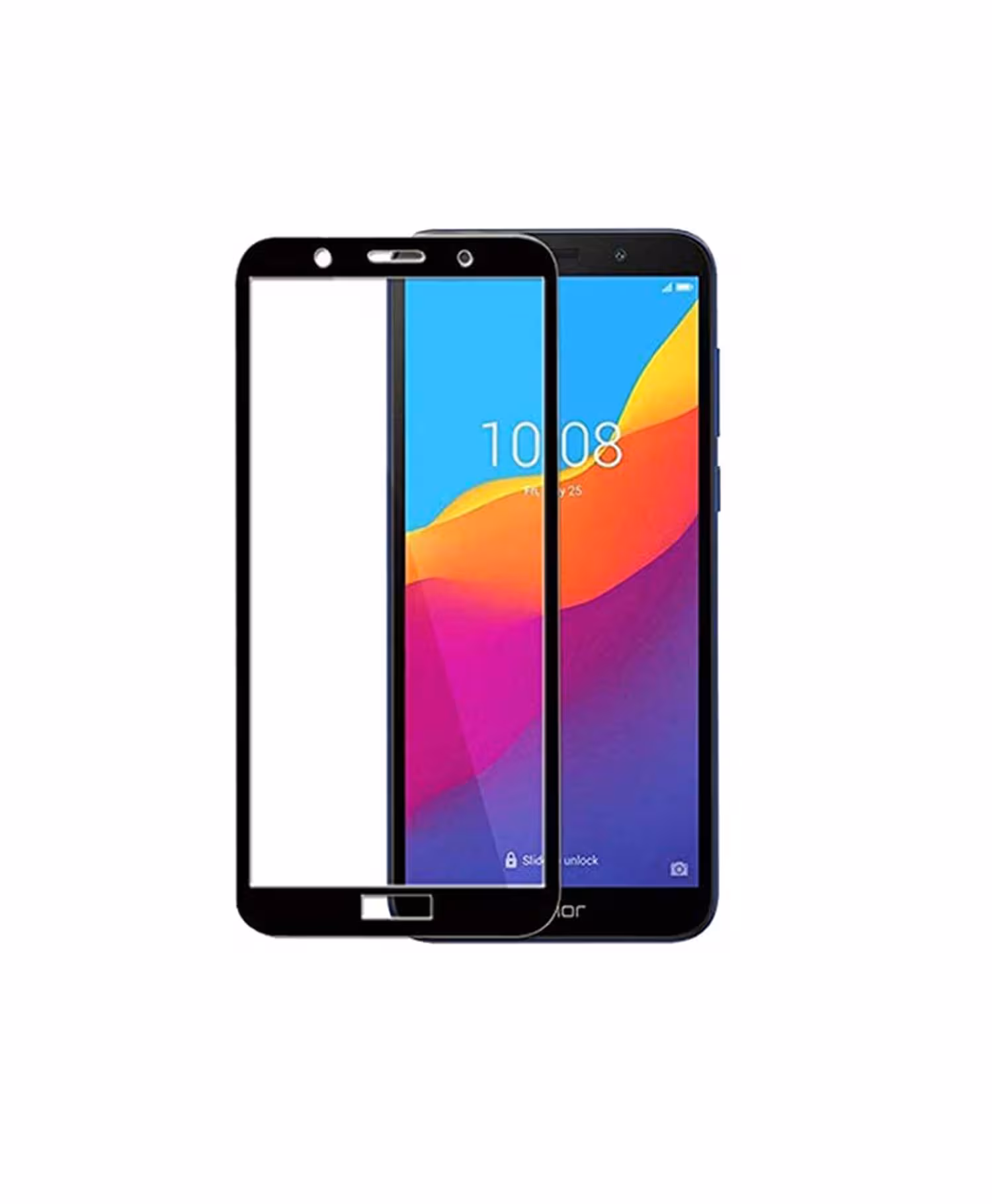 گلس فول تمام چسب موبایل هوآوی Huawei Honor 7s