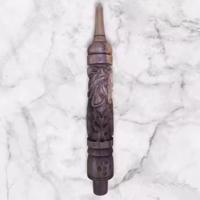 تنه چوبی رستم و رخش ( چوب گردو)