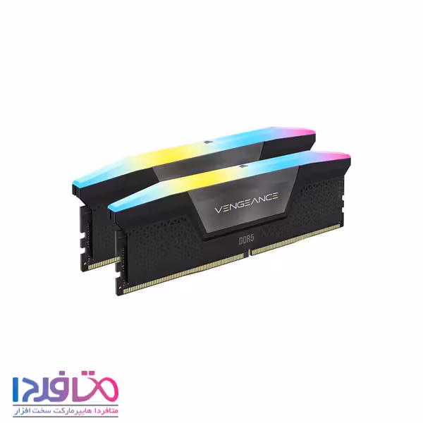 رم کورسیر دو کاناله 32 گیگابایت مدل VENGEANCE RGB فرکانس 6400 مگاهرتز