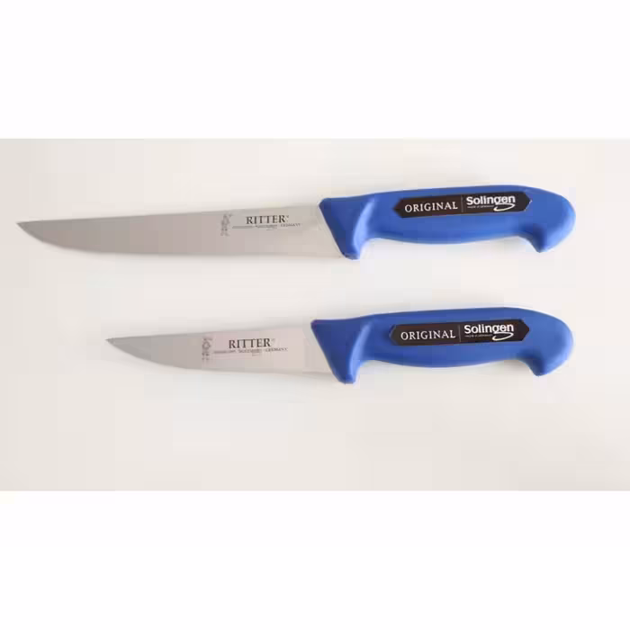 ست 2 عددی چاقوی قصابی 13 و 21 سانتیمتری زولینگن آلمان