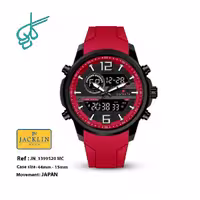 ساعت مردانه اسپرت دو زمانه جَکلین مدل JN-1399520 با موتور کوارتز ژاپن و سایز 44 میلیمتر کد 1924745