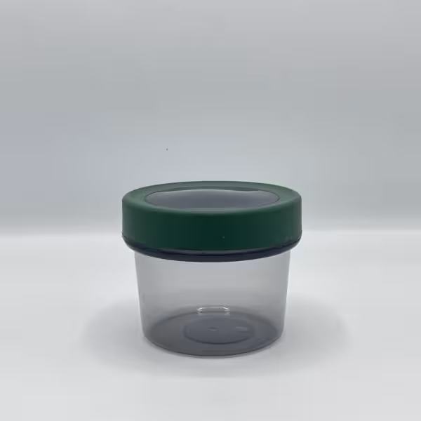 فولی لایف - ظرف نگهدارنده درب پیچی ساده 500 میل سبز 7017