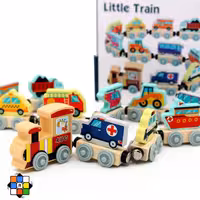 قطار چوبی مگنتی