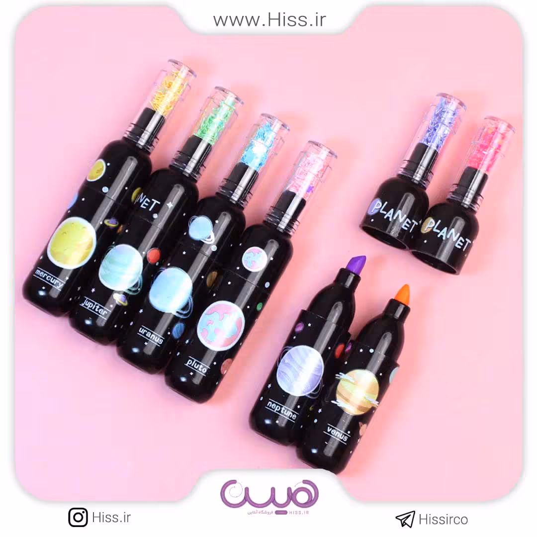 ماژیک هایلایت کهکشانی – بسته 6 عددی