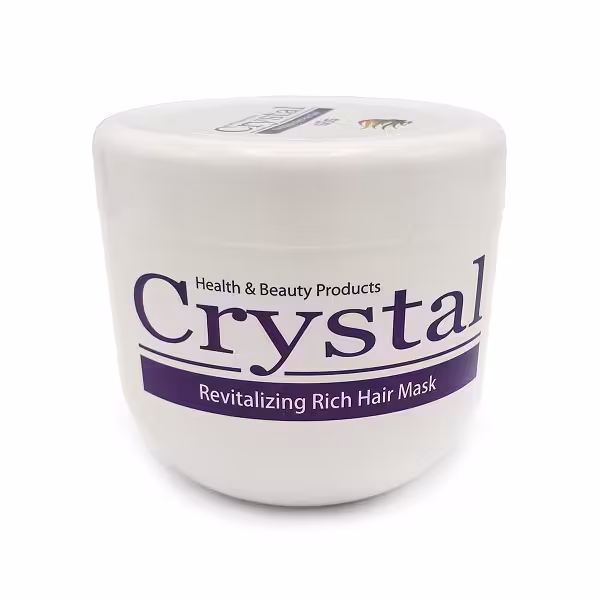 ماسک مو مغذی و نرم کننده با آبکشی کریستال