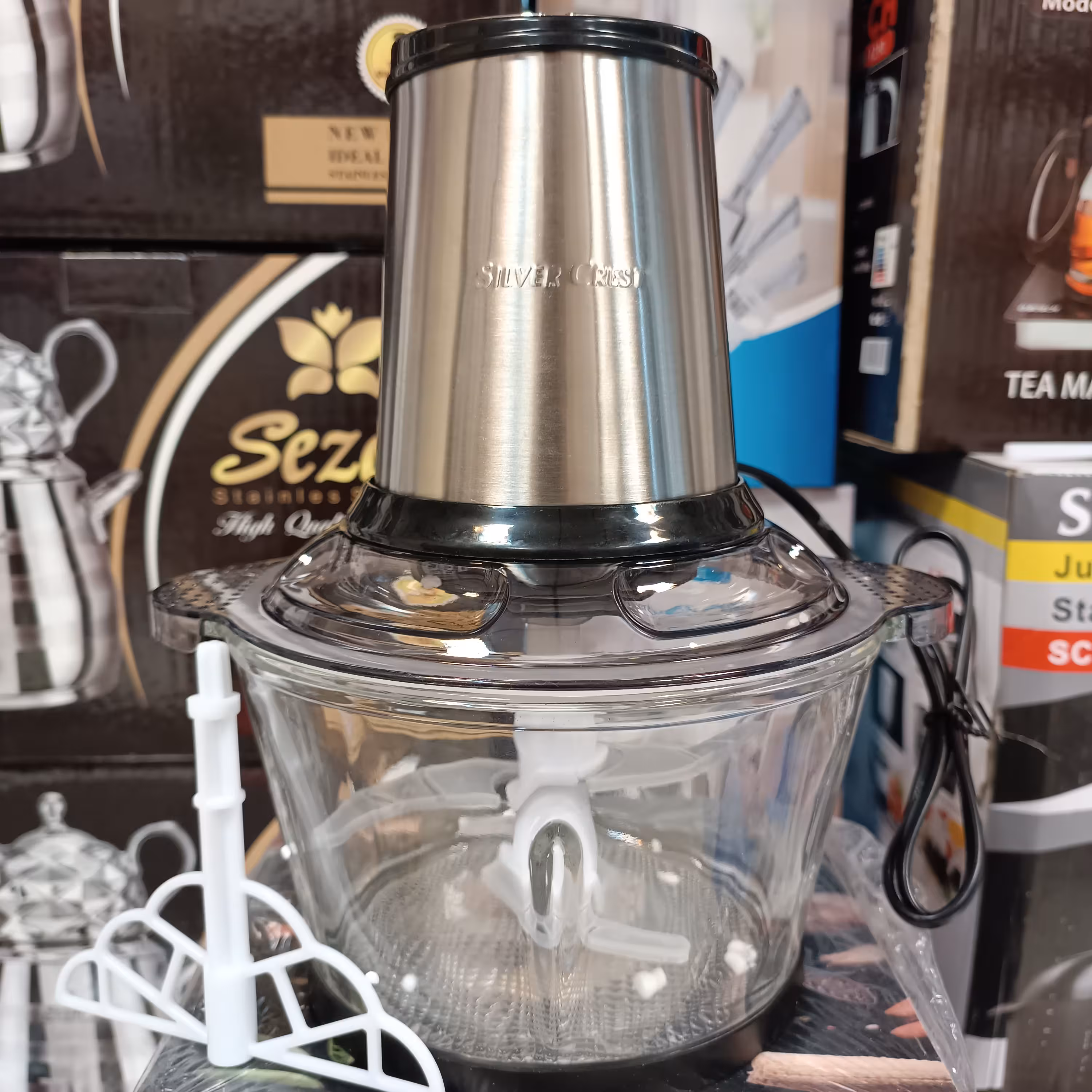 خردکن غذاساز سیلورکرست 2.3 لیتری مدل 2021 حک شده