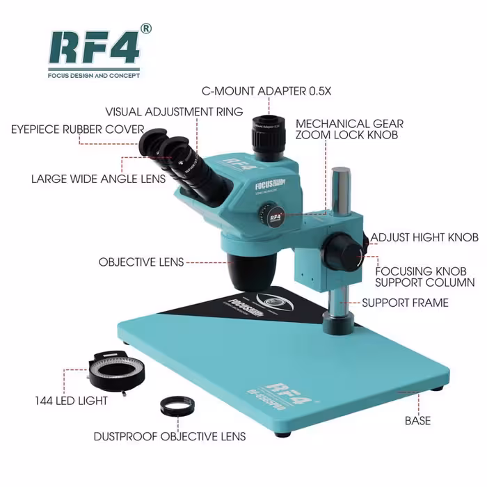 لوپ سه چشم RF4 RF-6565 PRO