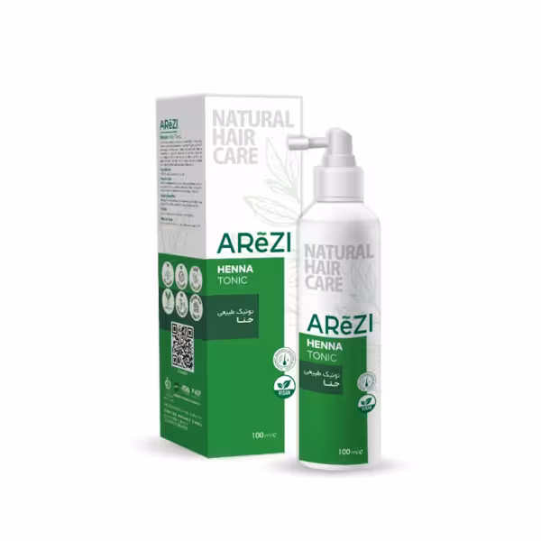 تونیک طبیعی حنا ضد ریزش و رفع موهای شکسته عارضی 200ml