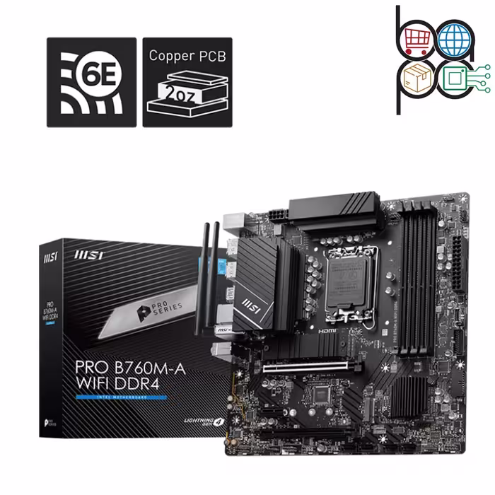 مادربرد MSI PRO B760M-A WIFI DDR4
