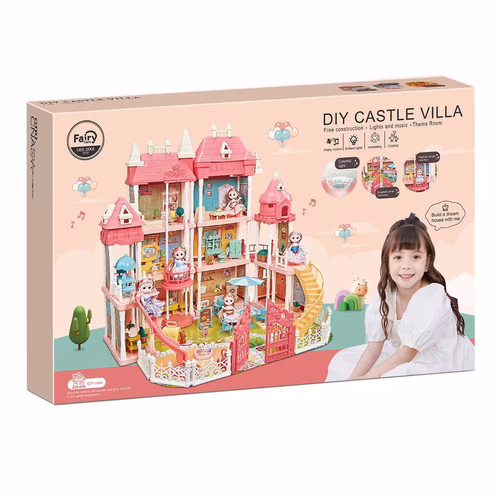 خانه باربی موزیکال چراغدار