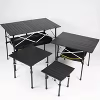 میز آلومینیومی تاشو سایز مدیوم کایوت